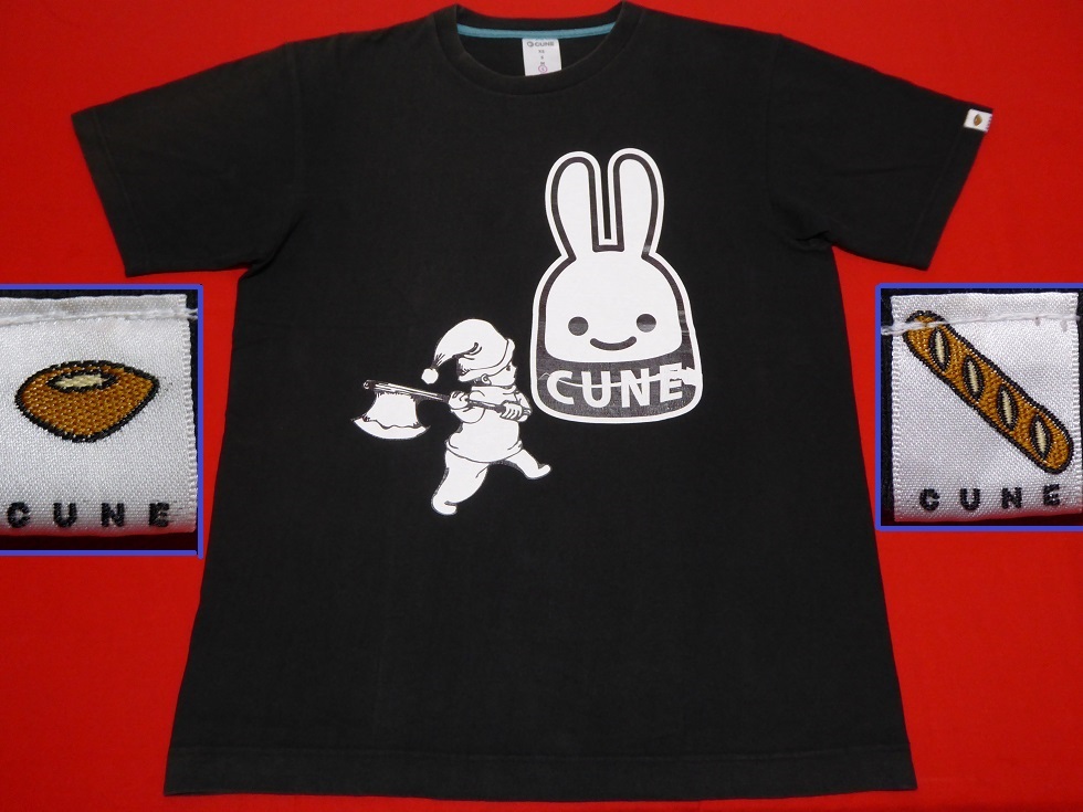 CUNE(キューン)シュール『Tシャツ』小人VSウサギ - 夢 市 場