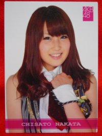 AKB48オフィシャルトレーディングカード【中田ちさと】R067N ノーマルカード 
