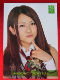 AKB48オフィシャルトレーディングカード【内田眞由美】R103N ノーマルカード 