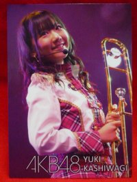 AKB48オフィシャルトレーディングカード【柏木由紀】R176N ノーマルカード