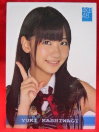 AKB48オフィシャルトレーディングカード【柏木由紀】R172N ノーマルカード