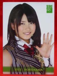 AKB48オフィシャルトレーディングカード【横山由依】R154N ノーマルカード
