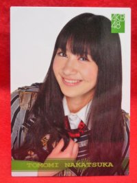 AKB48オフィシャルトレーディングカード【中塚智美】R124N ノーマルカード 