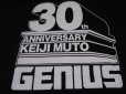 画像4: 【武藤敬司】30周年記念/JENIUS/Tシャツ(S)/プロレス/30th/グッズ (4)