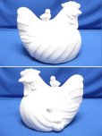 画像4: 鶏 親子(ニワトリ/にわとり)干支/12支/白磁/置物/グッズ (4)