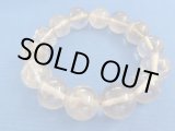 画像: 『ルチル ブレスレット』(bracelet)針水晶/ルチルクオーツ/15mm/52.5ｇ/パワーストーン/クリスタル/開運/アイテム/グッズ