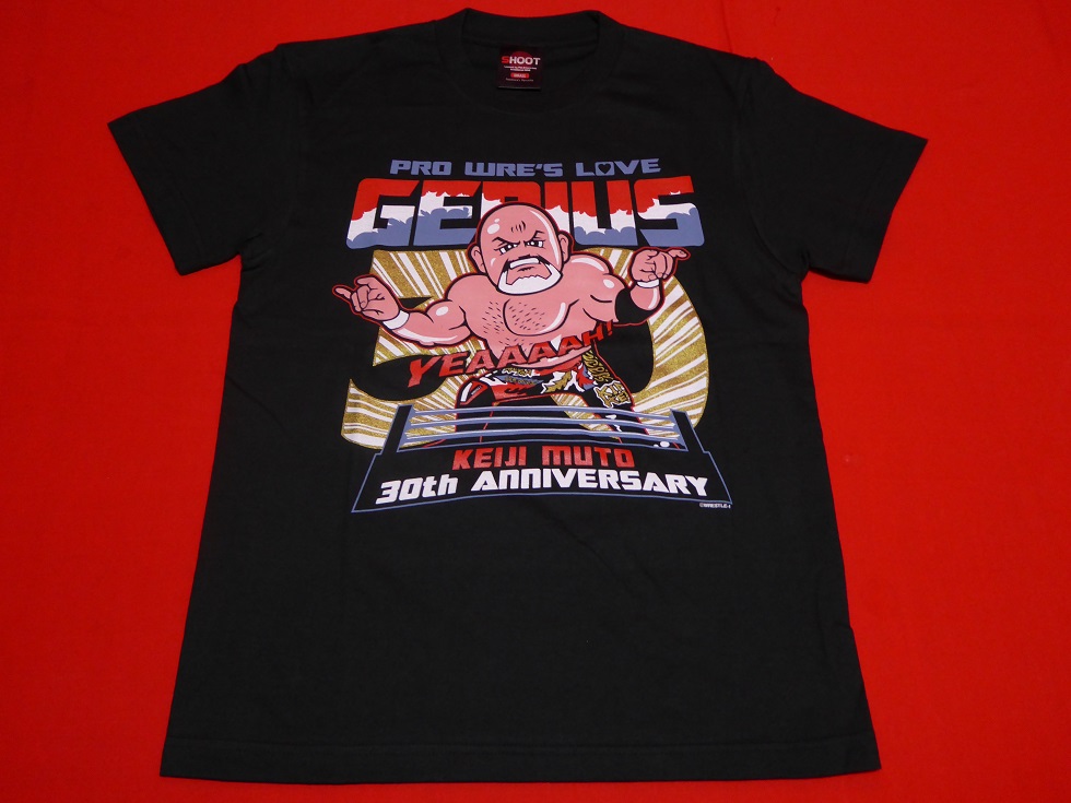 武藤敬司 30周年記念 Jenius Tシャツ S プロレス 30th グッズ 夢 市 場